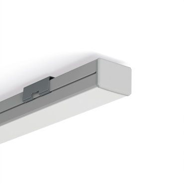 Klus 45-STN - support de montage - 2 x 2 x 0,8 cm - aluminium