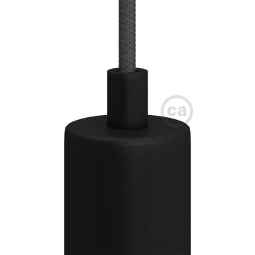 Creative Cables - serre-cordon - Ø 1,3 x 1,7 cm - design métallique serre-cordon - noir