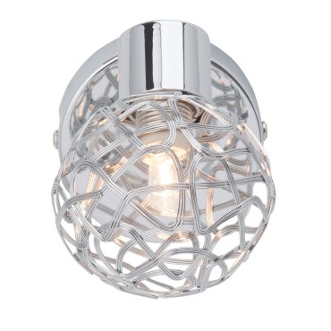 Brilliant Virgo - spot - 16 x 13 cm - chrome