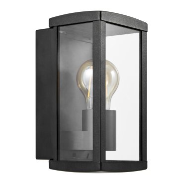 Nordlux Luchy - applique d'extérieur - 12 x 11 x 22,7 cm - IP44 - noir