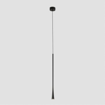 Faro Diana 600 - lampe suspendue - Ø 3,2 x 60 cm - 6W LED inclus - noire