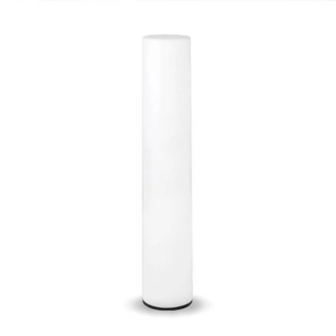 New Garden Fity 100 - lampadaire d'extérieur - Ø 19 x 100 cm - 14W LED inclus - IP65 - blanc - couleur de lumière blanc froid