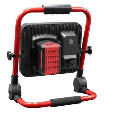 Century Italia Rework - projecteur portable - 33,5 x 20 x 37,5 cm - 70W LED inclus - IP65 - noir et rouge