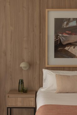 Faro Matilda - applique murale - 18,6 x 16,6 cm - beige