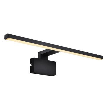 Nordlux Marlee - applique murale - 50 x 13,6 x 6,4 cm - 8,9W LED inclus - IP44 - noir - blanc chaud (3000K)