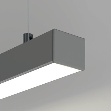 KLUS 3035-O - Profilé LED - 3,0 x 2,37 cm - argent anodisé