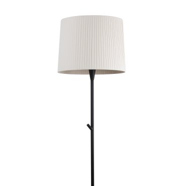 Faro Samba - lampadaire - 154 cm - beige et noir