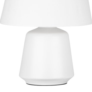 Nova Luce Ada - lampe à poser - Ø 25 x 37 cm - blanc