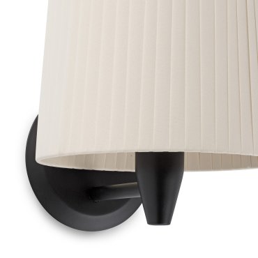 Faro Samba - applique murale - 21,5 x 19 x 17,3 cm - noir et beige