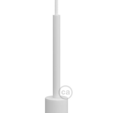 Creative Cables - serre-cordon - Ø 1,3 x 15 cm - design métallique serre-cordon blanc
