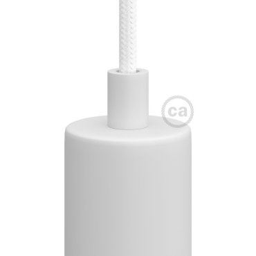 Creative Cables - serre-cordon - Ø 1.3 x 1.7 cm - design métallique serre-cordon - blanc