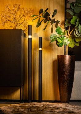 ETH Pencil - lampadaire - Ø 8 x 180 cm - noir