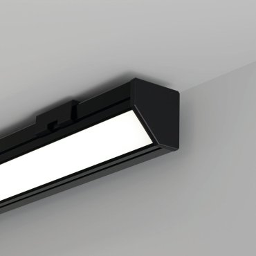 Klus 45-plus - profilé LED d’angle - 1,9 x 1,9 cm - noir