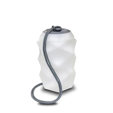 New Garden Bita - lampe rechargeable télécommandée - Ø 17,8 x 30 cm - inclus LED - IP65 - gris - RGB + couleur de lumière blanche
