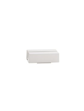 Nova Luce Dio - montage spot au sol - 15,5 x 8,5 x 4,7 cm -  4W LED inclus - IP65 - blanc sablé