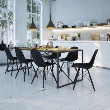 Faro Pam - lampe suspendue - Ø 22 cm - 24W LED inclus - noir et or