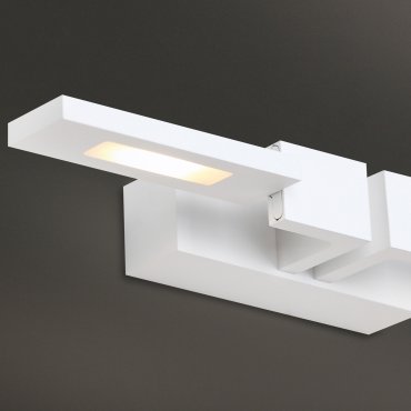 Maxlight Rico - applique murale - 35 x 8 x 4 cm - 2 x 3W LED inclus - blanc