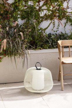 Faro Nara - lampe portable - Ø 46 x 35 cm - IP65 - beige