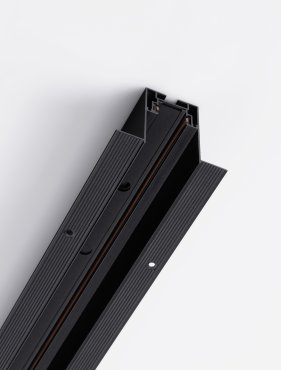 Nova Luce Buxton L - profilé magnétique encastré - 100 x 8,1 x 6,1 cm - noir