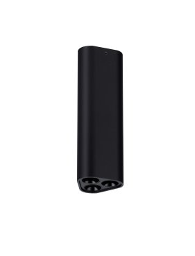 Nova Luce Etho - plafonnier - 5 x 15 x 5 cm - 6W LED inclus - noir sablé