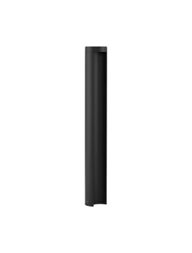 Nova Luce Tien - lampe de jardin - 9 x 65 cm - 9W LED inclus - IP54 - anthracite foncé