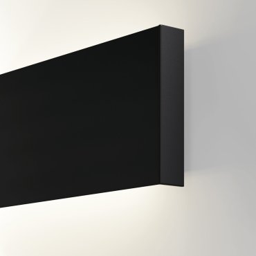 KLUS Plakin Duo - Profilé LED - 11 x 2,23 cm - noir