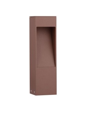 Nova Luce Maddi - lampe de jardin - 8,5 x 30 x 7,5 cm - 7W LED inclus - IP65 - corten sablé