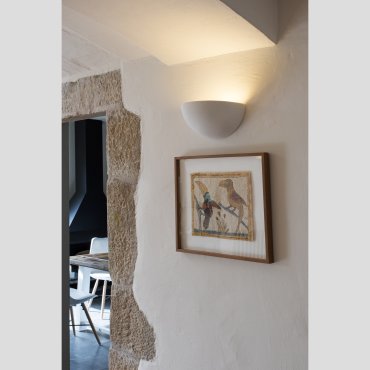 Faro Snow - applique murale - 28 x 14 x 13 cm - blanc mat