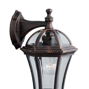 Searchlight Capri - Applique d'extérieur - 19 x 40 cm - IP44 - brun rustique