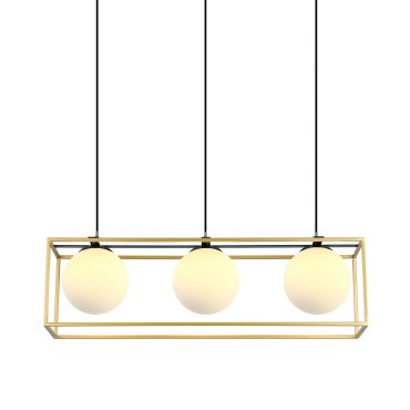 ONE Light Nordic Decorative Range - lampe suspendue - 70 x 120 cm - laiton