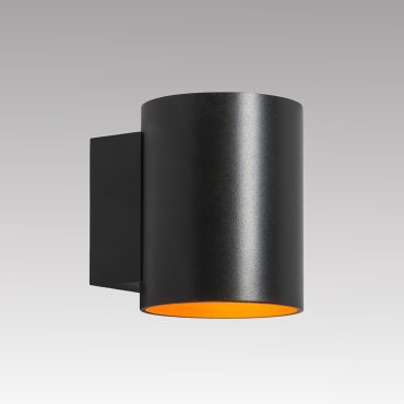 MODÈLE D’EXPOSITION - Zuma Line Sola WL Round Next - applique murale - 10,2 x 8 x 9,8 cm - noir et or