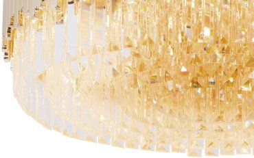 Maxlight Trend - plafonnier - Ø 60 x 22 cm - or