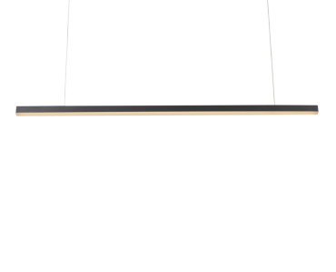 Maxlight Trio - lampe suspendue - 100 x 150 cm - 12W LED inclus - noir