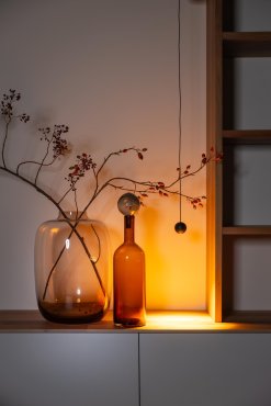 ETH Grace - suspension - Ø 4,8 x 250 cm - 4W LED dimmable inclus - noir