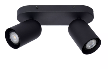 Lucide Punch - spot en saillie - 26 x 10 x 14 cm - noir