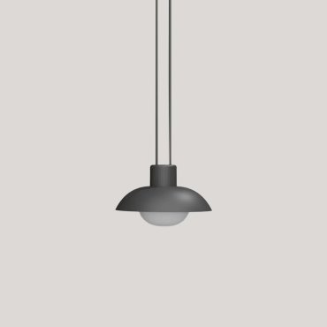 New Garden Syros - lampe suspendue à batterie rechargeable avec télécommande - Ø 20 x 9,5 cm - 9W dimmable LED inclus - IP54 - anthracite