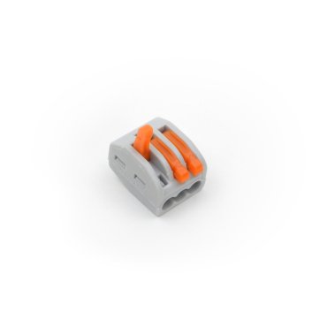 Elmark - Borne à boucle wago 3 pôles 4mm².