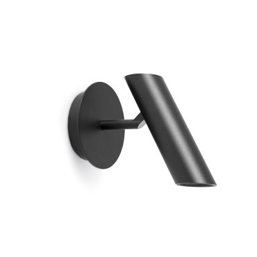 Faro Leo - spot en saillie - Ø 10 x 16 cm - 7W LED inclus - noir mat