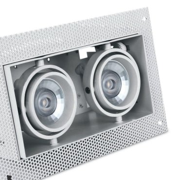 ONE Light Trimless Box - spot encastré - 174 x 89 mm, 181 x 97.5 mm taille d'encastrement - blanc