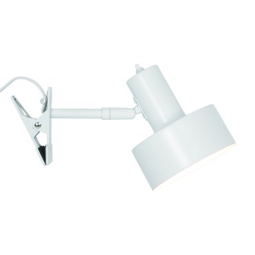 Nordlux Matis - lampe à pince - Ø 12,5 x 16 cm - blanc