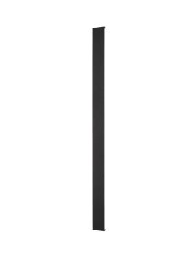 Nova Luce Seline - applique murale - 7,5 x 2,7 x 120 cm - LED 44W incl. - IP44 - noir sable