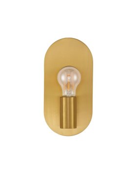 Nova Luce Royal - applique murale - 12,5 x 10 x 25 cm - or