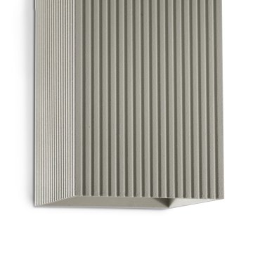 Faro Lune II L - applique murale - 8 x 15,5 x 6,5 cm - gris