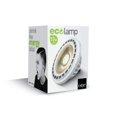 ONE Light R111 GU10 LED - Ø 11,1 x 6,9 cm - GU10 - 13W non-dimmersible - blanc - 3000K