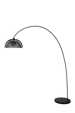 Lucide Mesh - lampadaire - 200 cm - noir