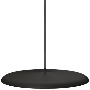 Design for the People Artist 40 - lampe suspendue - Ø 40 x 306 cm - 25W dimmable LED inclus - noir