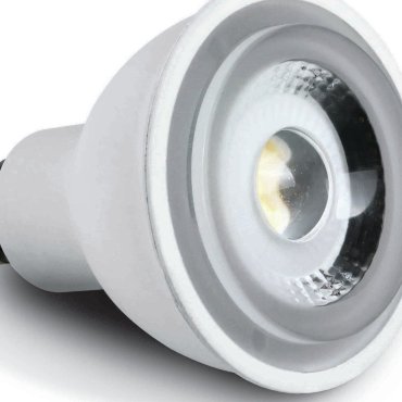 ONE Light MR16 GU10 COB LED Dimmable - Ø 5 x 5,5 cm - GU10 - 6W dimmable - 2700K - blanc