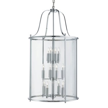 Searchlight Victorian Lanterns - lustre - Ø 54 x 160 cm - chrome