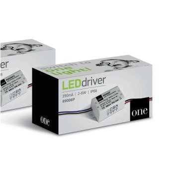 ONE Light driver mini series - 230V - 350mA - 2-6W - IP66 - non dimmable