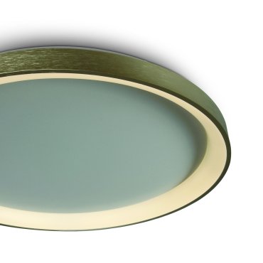 ONE Light LED Décoratif - plafonnier - Ø 58 x 5,7 cm - 48W LED inclus - or brossé